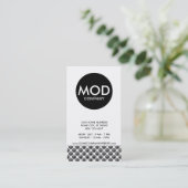 Mod Center Visitenkarte (Stehend Vorderseite)