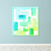 Mod Chalk Nod Leinwanddruck (Insitu (Holzboden))