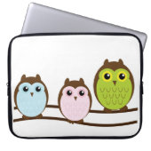Mod Chic Classy Destiny Owl Laptopschutzhülle (Vorderseite)