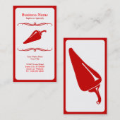 Mod Chili Pfeffer Visitenkarte (Vorne/Hinten)