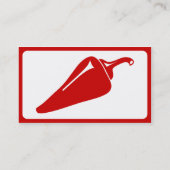 Mod Chili Pfeffer Visitenkarte (Rückseite)