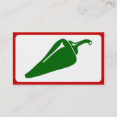 Mod-Chilipfeffer Visitenkarte (Rückseite)