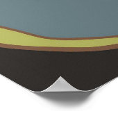 Mod Circle 1 - Kunstdruck Poster (Ecke)