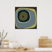 Mod Circle 1 - Kunstdruck Poster (Küche)