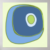 Mod Circle 5 - Kunstdruck Poster (Vorne)