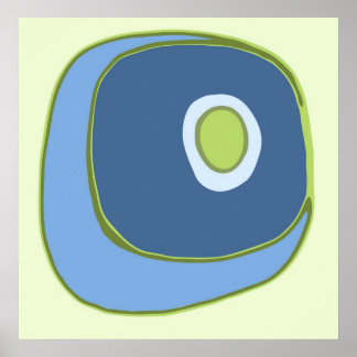 Mod Circle 5 - Kunstdruck Poster