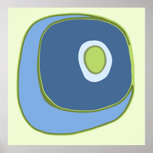 Mod Circle 5 - Kunstdruck Poster (Vorne)