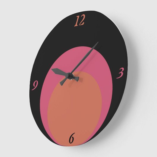 Mod Circles Große Wanduhr (Winkel)