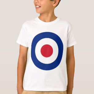 Mod - Classic Roundel - Ziel für das Bogenschieß T-Shirt