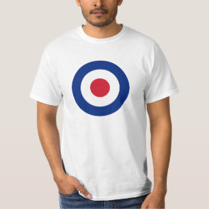 Mod - Classic Roundel - Ziel für das Bogenschieß T-Shirt