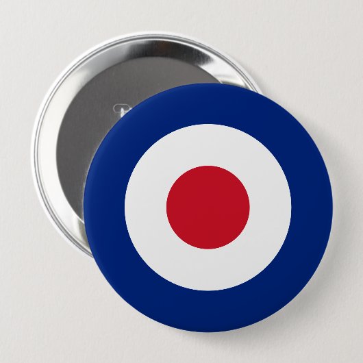 Mod - Classic Roundel - Ziel für das Bogenschießen Button (Vorne & Hinten)