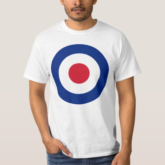 Mod - Classic Roundel - Ziel für das Bogenschießen T-Shirt (Vorderseite)
