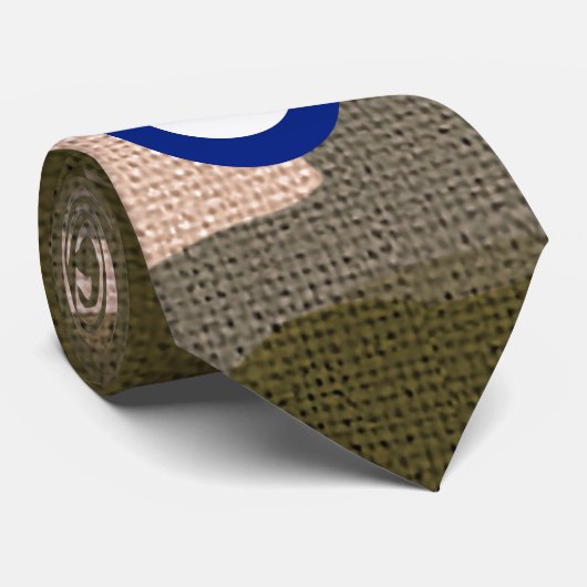 Mod Classic Target auf Camouflage Krawatte (Gerollt)