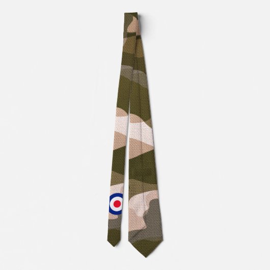 Mod Classic Target auf Camouflage Krawatte (Rückseite)