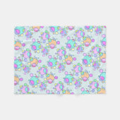 Mod Cosmic Custom Fleece Blanket (Vorderseite (Horizontal))