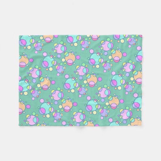 Mod Cosmic Fleece Blanket (Vorderseite (Horizontal))