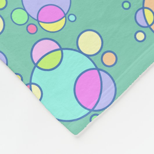 Mod Cosmic Fleece Blanket (Ecke)