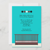 Mod Crib-Einladung Einladung (Vorderseite)