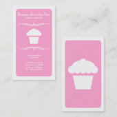 mod Cupcake Visitenkarte (Vorne/Hinten)