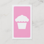 mod Cupcake Visitenkarte (Rückseite)