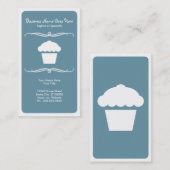 mod Cupcake Visitenkarte (Vorne/Hinten)