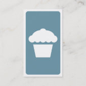 mod Cupcake Visitenkarte (Rückseite)
