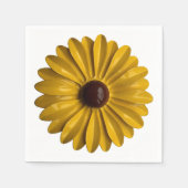 MOD Daisy Blume Button - Blumenfrühlingshochgarten Serviette (Vorderseite)