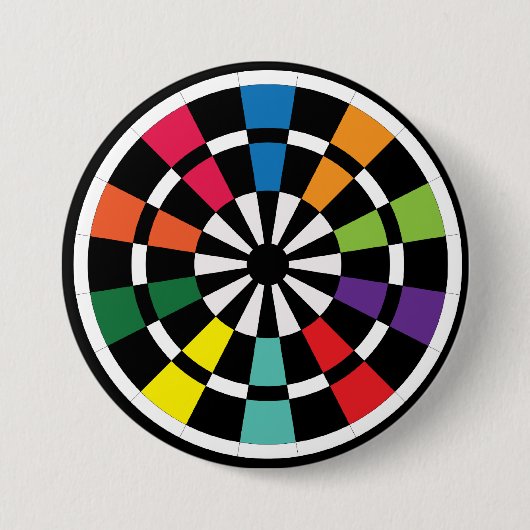Mod Dartboard Button (Vorderseite)