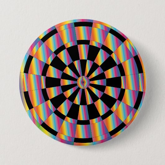 Mod Dartboard Button (Vorderseite)