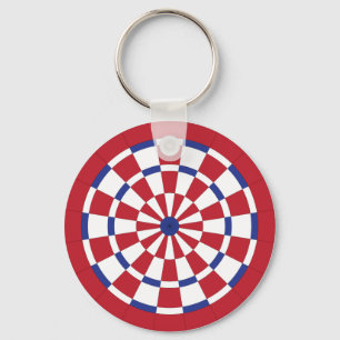 Mod Dartboard Schlüsselanhänger