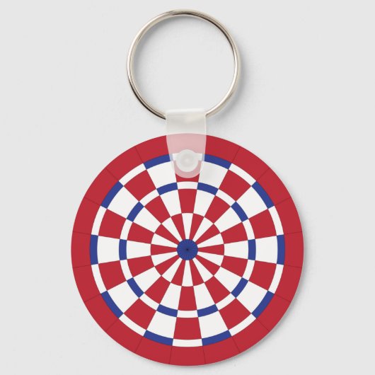 Mod Dartboard Schlüsselanhänger (Vorderseite)
