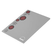 Mod Dartboards Notizblock (angewinkelt)