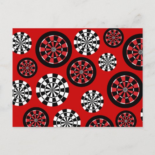 Mod Dartboards Postkarte (Vorderseite)