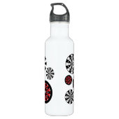 Mod Dartboards Trinkflasche (Rückseite)