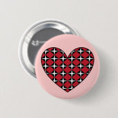 Mod Diamond Heart Button (Vorne & Hinten)