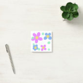 Mod Dots Blumendruck Post-it Klebezettel (Büro)