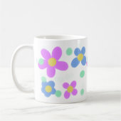 Mod Dots Floral Print Tasse (Links)