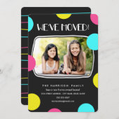 Mod Dots Foto Bewegende Ankündigung (Vorne/Hinten)