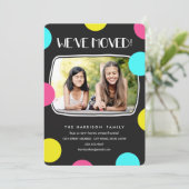 Mod Dots Foto Bewegende Ankündigung (Stehend Vorderseite)