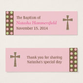 Mod Dots Taufe Kleine Markierung (Vorne & Hinten)