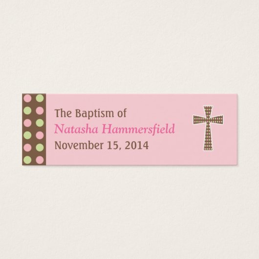 Mod Dots Taufe Kleine Markierung (Vorderseite)