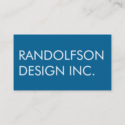 Mod dunkelblaue QR CODE Geschäfts-Karte Visitenkarte (Rückseite)