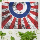 Mod Eine Mod Deiner Wahl auf eine Roundel Geschirrtuch (Gefaltet)