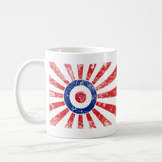 Mod Eine Mod Deiner Wahl auf eine Roundel Kaffeetasse (Links)