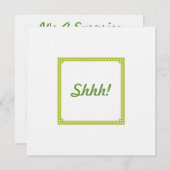 Mod Einladung zum Party für Unternehmensruhe (Vorne/Hinten)