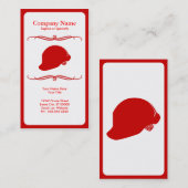 Mod-Feuerwehrhut Visitenkarte (Vorne/Hinten)