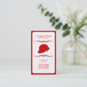 Mod-Feuerwehrhut Visitenkarte (Stehend Vorderseite)