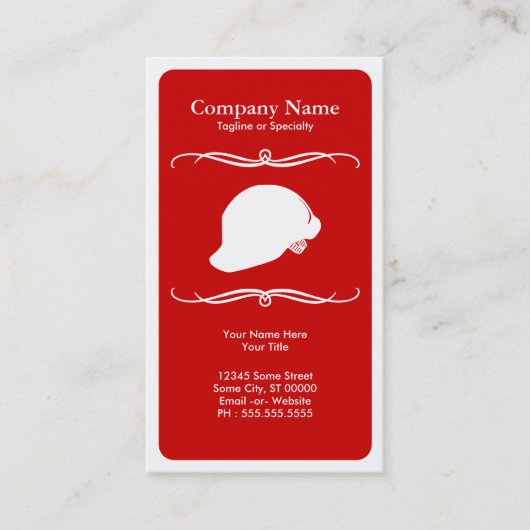 Mod-Feuerwehrhut Visitenkarte (Vorderseite)