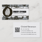 Mod-Fingerabdruck-privater Visitenkarte (Vorne/Hinten)