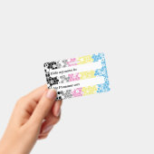 Mod - Flag für den Abstrakten Polygender-Preis ind Ausweis (Handheld)